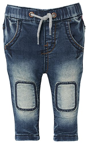Noppies Baby Boys B Pants sweat curved Cas Trousers, Blue (stone Wash C295), 3-6 Months