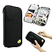 PackNBUY BLACK Long Travel Passport Ticket Boarding Pass Money Coins Currency Pen Holder Wallet RS.399.00
