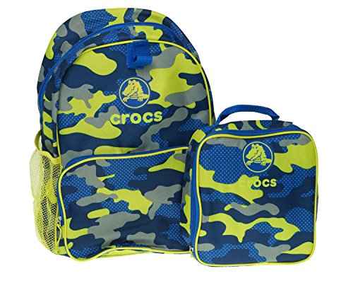 Preisvergleich Produktbild crocs , Kinderrucksack Navy / Yellow Camo