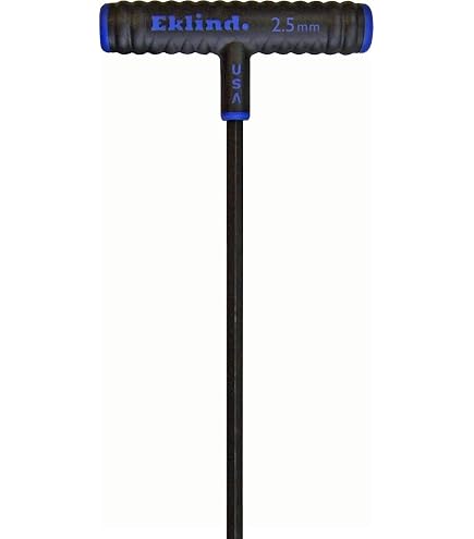 EKLIND Power-T T-Griff Inbusschlüssel – 7 Mm, USA-hergestellt, Blau Markiert, Für Profis