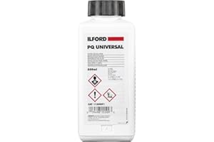 Ilford, PQ Universal, flacone di liquido per sviluppo fotografico in bianco e nero, 500 ml (etichetta italiana non garantita)