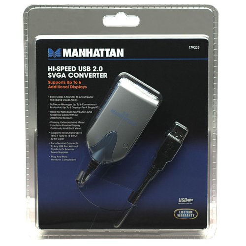 Manhattan Hi-Speed USB2.0 SVGA Konverter 179225 - 5