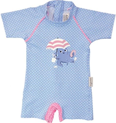 mayo Parasol Baby Girls' Footie -  Blue - 3 Months