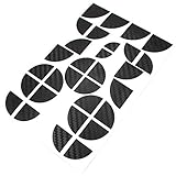 bmw carbonschwarz Passgenauer CAD zuschnitt 4D Carbonfolie Emblem Ecken Aufkleber von Finest-Folia