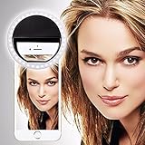 DREI LEVELS OF BRIGHTNESS.Turn auf 1 Taste für 3 Stufen der Helligkeit; Stützen Sie vordere und hintere Kameraaufnahmen und erreichen Sie natürlichen Lichteffekt. Post hochwertige Bilder für Ihre Facebook, Instagram, Snapchat Fashion & Beauty Blogger; Wenn Sie nur unterwerfendes Licht benötigen, könnte auf Ihr Hemd, Springer oder nahe stehende Kasten, halten-hohe Zeitschrift aufklemmen. Es ist sehr praktisch und brauchen nur Ihre Fantasie zu fliegen.