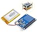 Price comparison product image Crazepony-UK Raspi UPS HAT Board for Raspberry Pi 3 Model B Pi 2B B+ A+ and 2500mAh Lithium Battery