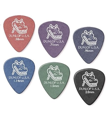 Plettri Per Charra Dunlop GATOR GRIP Plettro Vintage 0,58/0,71/0 - Foto 12