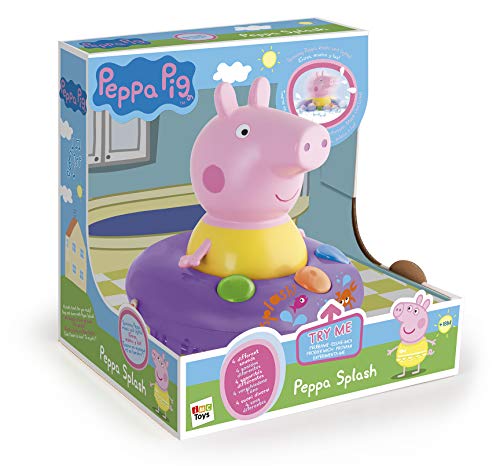 Peppa Pig - Splash, baño con luces y sonidos (IMC Toys 360167)