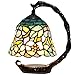 Produktbild Yool Tiffany Stil Schreibtischlampe Glas Design Kleine Nachtlampe Kreative Schlafzimmer Studie LED Dekorative Lampe Nachttisch.