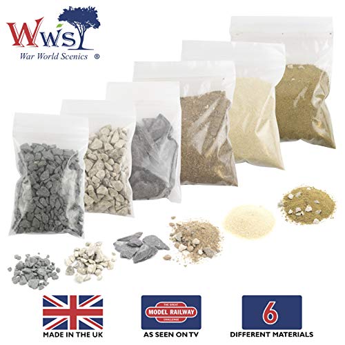 War world scenics sand miniature basing kit