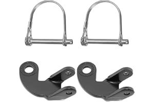‎KADRYXON Bicycle Trailer Coupling 2 Pieces Bicycle Towing Hitch with Locking Pin for Qeridoo Model Children's Carts, Dog Trailers, Pet Carts, Food Carts