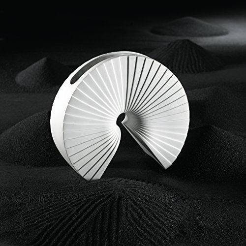 Rosenthal - Arcus Vase - Fächerform - Weiß - matt 24 cm