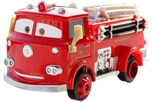 CHENGLI Camion Pompieri Giocattolo Lightning Cars, Camion Pompieri Giocattolo per Bambini, Pixar Cars Camion dei Pompieri Giocattolo, per Regalo Giocattolo Bambino 3 4 5 anni