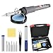 Produktbild Lötkolben Set, Holife 9in1 Lötset 60W Lötstation Regelbar (220-480°C, 5 Lötspitzen, Entlötpumpe, Lötkolbenständer), Feinlötkolben Soldering Iron kit für Elektrotechnik Reparaturen Profi Hobbybastler