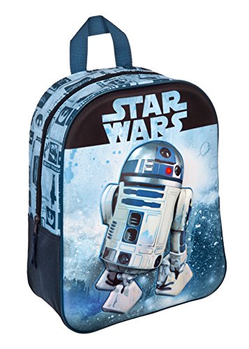 Preisvergleich Produktbild Star Wars Kinder 3D Rucksack R2D2 ca.33x26x10cm - SWHX7622