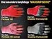 MadGrip Pro Palm Knuckler Formula 200 700920 Work Gloves Industrial Quality with Knuckle Protectors Grey Size S - M