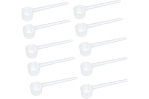 KOBOKO 10 Stücke Messlöffel,5g Dosierlöffel,Waschpulver Dosierer,Messlöffel Gramm,Messlöffel Waschpulver,Dosierlöffel Waschpulver,Protein Löffel,Dosierlöffel Proteinpulver,Waschmittel Dosierhilfe