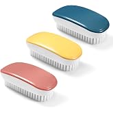 XGzhsa Soft Clothes Brush, Clothes Scrubbing Brush, 3-Piece Colorful Handheld Cleaning Brush for Clothes, Shoes, Carpets, Kit
