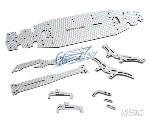 Preisvergleich Produktbild MST 210320 XXX-D Carbon chassis set (SSG)