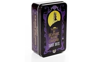 HENGLONGKEJI Pesadilla Antes de Las Cartas de Tarot de Navidad con guía, versión en inglés, Cartas de oráculo, Juego de Cartas de Entretenimiento de adivinación del Destino