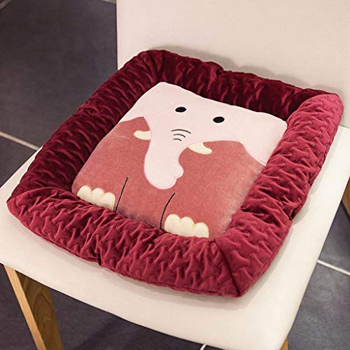 Mieoson Multifunctional bench Four Seasons Universal Cartoon Office Home Sofa Cushion Waist Pillow 35 * 35cm