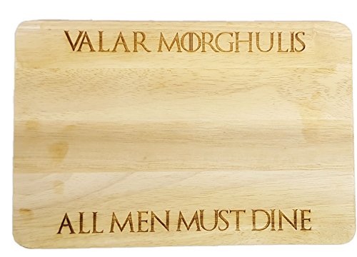 Game of Thrones inspiriert "Valar Morghulis – alle Männer müssen Dine" Schneidebrett