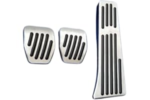 ITDEGNO Pedali sportivi, pedale del freno,freno di stazionamento, poggiapiedi per BMW F20 F22 F30 G20 F32 G30 F12 G32 G11 G12/X3 G01/X4 G02/X5 F15 G05/X6 F16 G06/X7 G07/ iX I20