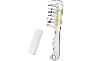 Scalp Oil Applicator Comb, Leak-Proof Refillable Scalp Liquid Guide Comb | Hair Oil Massage Applicator, Hair Oil Distribution Comb, Hair Scalp Massaging Brush Applicator, For Salon Daily Home Travel