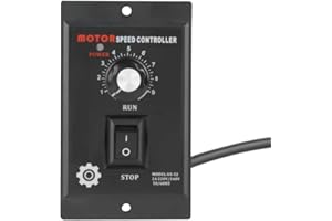 fasient1 Contrôleur de Vitesse de Moteur AC 220 V 50/60Hz 400W régulateur de Vitesse de Moteur électrique régulateur de Moteur, Avant et arrière