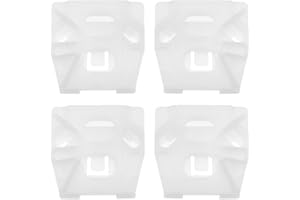 VGOL 4 clip per alzacristalli 1J3837461 compatibile con GOLF MK4 sinistra e destra auto vetro sollevatore clip di ricambio plastica