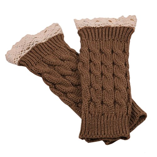 Preisvergleich Produktbild Handschuhe Transer® Frauen Fashion Strick fringerless Winter Warm Handschuhe