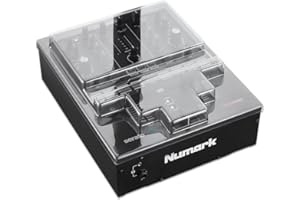 Decksaver Cover per Numark Scratch – Coperchio protettivo in policarbonato super resistente in colore fumé trasparente, prodotta nel Regno Unito, la scelta dei DJ per una protezione imbattibile