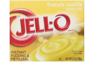 JELL-O Jello French Vanilla instant pudding (pack of 6)