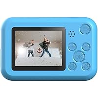 SJCAM FunCam 2" LCD Kids HD Digital Action Camera with in-Built Games for Children & Adult Kids (Yellow)