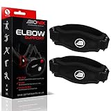 Bionix 2 Pack Tennis Elbow Support Brace with Compression Pad - Pain Relief and Support for Golfer's and Tennis Elbow, Epicondylitis, Tendonitis. Excellent Fit and Weather Resistance