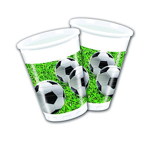 52-teiliges Party-Set Fußball Party – Teller Becher Servietten für 16 Personen - 3