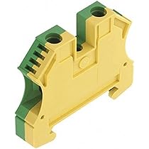 Morsetto Di Terra Weidmüller WPE - Modulare 10 Mm² | Verde/Giallo Per Installazioni Elettriche - Foto 3