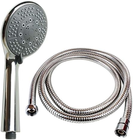 Sanixa SX9 Shower Head with Hose 200 cm Hand-held Shower Set 5 Functions