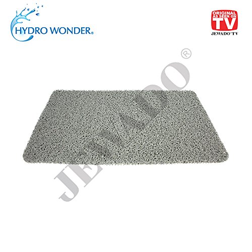 Hydro Wonder® Luxus Anti-Rutschmatte für Bad und Dusche Shower Mat 40 x 60 cm in Beige oder Grau – Original aus TV-WERBUNG! Farbe:Grau - 2