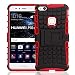 Produktbild Handycop Outdoor Case für Huawei P10 Lite Hülle extrem Robuste Schutzhülle Back Cover - Rot