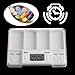 Produktbild 'TYRO tragbar Pillen Reminder Medizin Alarm Timer Elektronische Box Case Organizer 4 Grid Splitter 1