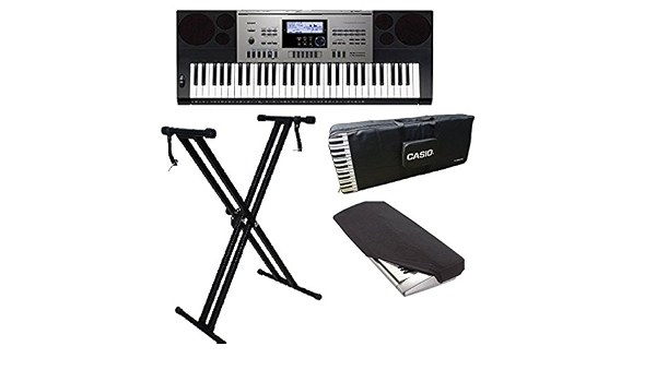 Casio Keyboard CTK-6300 With Stand, Keyboard Gig Bag & Dust Cover ...