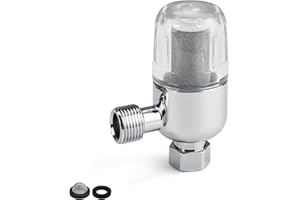 Filtro Anticalcare Doccia, JANDH Filtro Doccia Anticalcare, Filtro Anticalcare con Filettatura Interna Esterna 1/2 Pollice, Filtra Efficacemente le Impurità Nell'acqua, Adatto per Scaldabagni