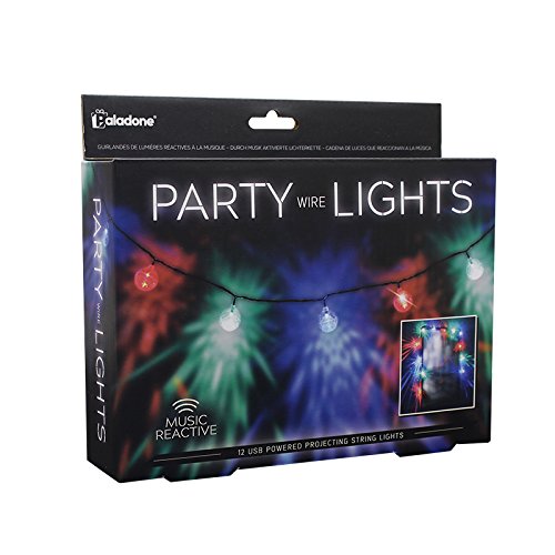 Paladone Products Luces de alambre para fiestas, multicolor