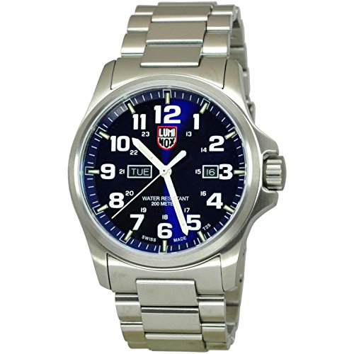 Luminox Atacama Field Day Date Herrenuhr silber/blau XL.1924.M