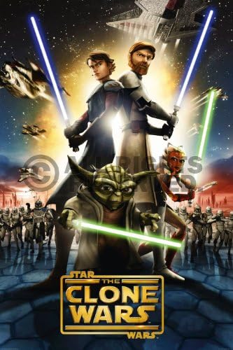 Star Wars - Clone Wars Poster Print, 61x92 cm