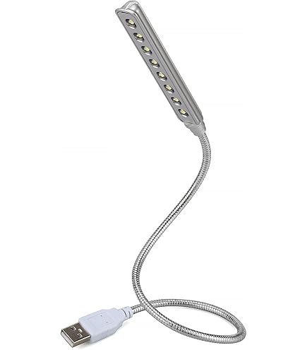 2 Lampada LED USB Luce Lettura Flessibile Dimmerabile Di Bastone 932239