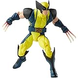 Marvel Hasbro Legends Series, X-Men Wolverine, Action Figure collezionabile da 15 cm, con 1 Accessorio Build-A-Figure, Multic