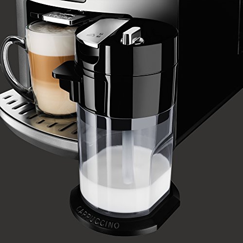 KRUPS EA829E Kaffeevollautomat Latt´Espress One-Touch-Funktion (1,7 l, 15 bar, LC Display) silber - 4