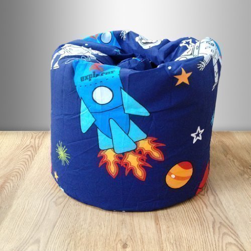 Childrens Filled Bean Bag Space Boy